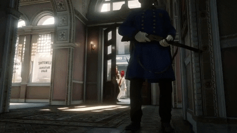 Bank Robbery Rdr2 GIF