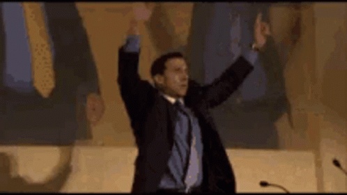 Banker Kicked In Nuts Silver Advertisement GIF