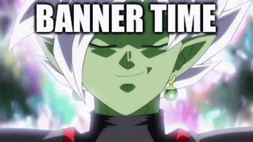 Goku Black Says Banner Time GIF