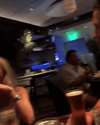 Bar Beer Chug Challenge Bottoms Up GIF