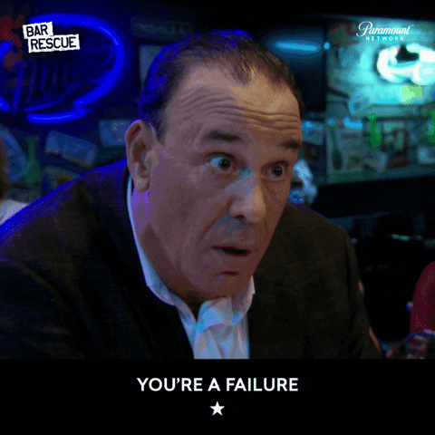Bar Rescue Jon Taffer Youre A Failure GIF