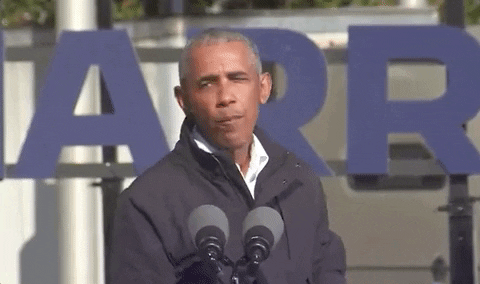 Barack Obama Frustrated Dont Boo GIF