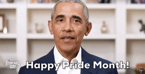 Barack Obama Happy Pride Month GIF