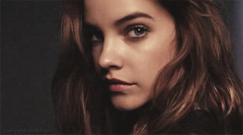 Barbara Palvin Stare To Camera GIF