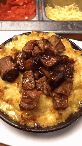 Barbeque Brisket Toppings GIF