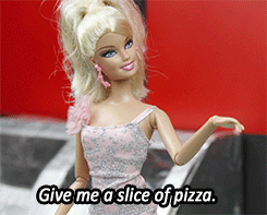 Barbie Askes For Pizza GIF