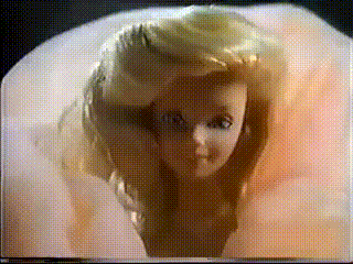 Barbie Doll Gown GIF