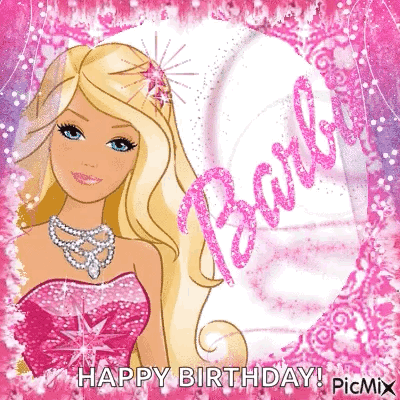 Barbie Doll Happy Birthday