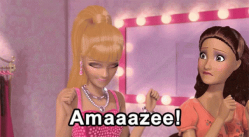 Barbie Dolls Mirroring Amaazee