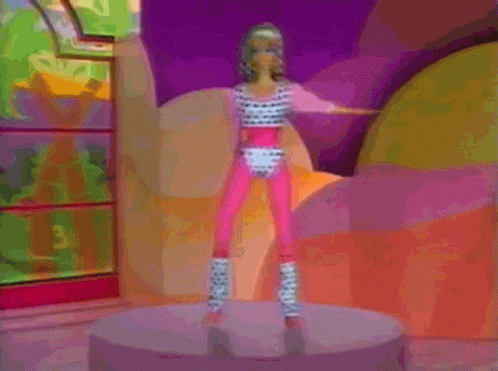 Barbie Getting Fit GIF