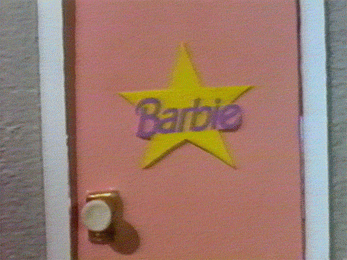 Barbie Make Up Room GIF