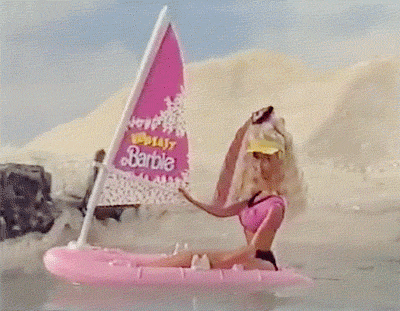 Barbie Yatching GIF