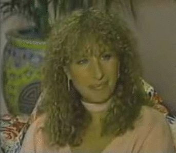 Barbra Streisand Expressing Ahhh GIF