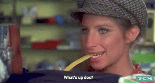 Barbra Streisand Whats Up Doc GIF