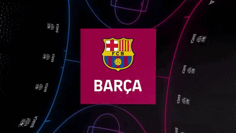 Barcelona and Arca Soccer Poster