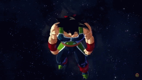 Bardock Electrify GIF
