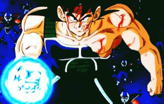 Bardock Fist Power GIF