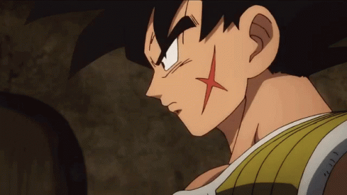 Bardock Nodding GIF
