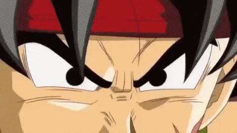 Bardock Power Attacking GIF