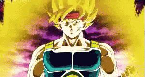 Bardock Strength GIF