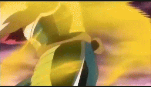 Bardock Throwing Villain GIF