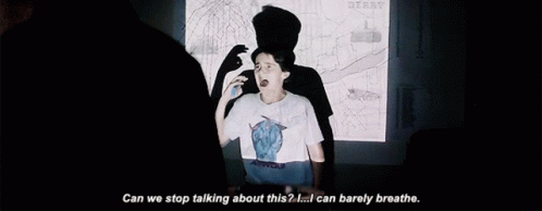 Panicking Kid Barely Breathing GIF
