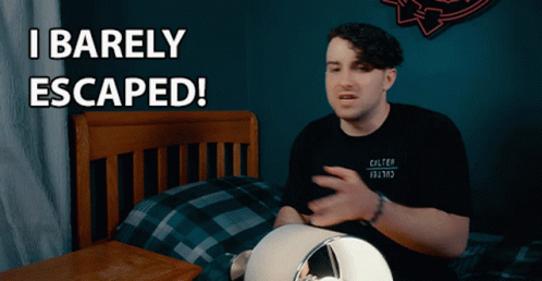 Youtuber Culter35 Barely Escaped GIF