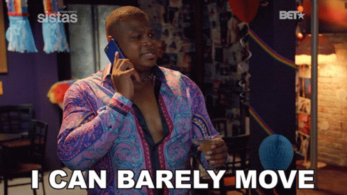 Sistas Traumatized Barely Move GIF