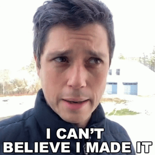 Raviv Ullman Barely Made It GIF