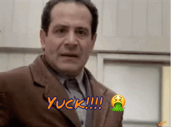 Barf Disgusted Adrian Monk GIF