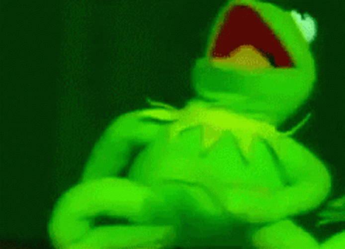 Barf Kermit The Frog Vomiting GIF