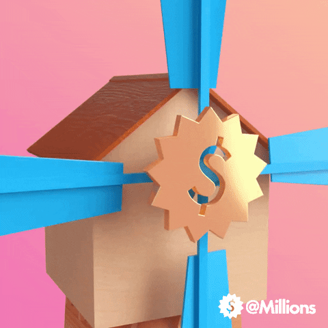 Barn Crop Coin Spin GIF