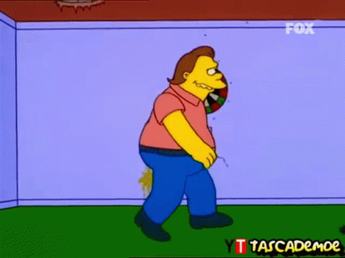 Barney Sliding Down GIF