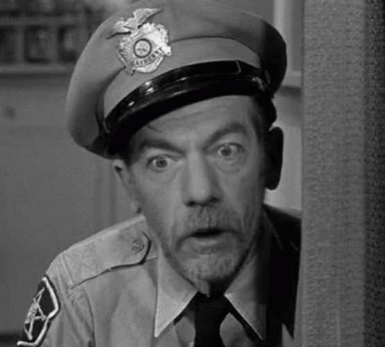 Barney Fife Eavesdropping GIF