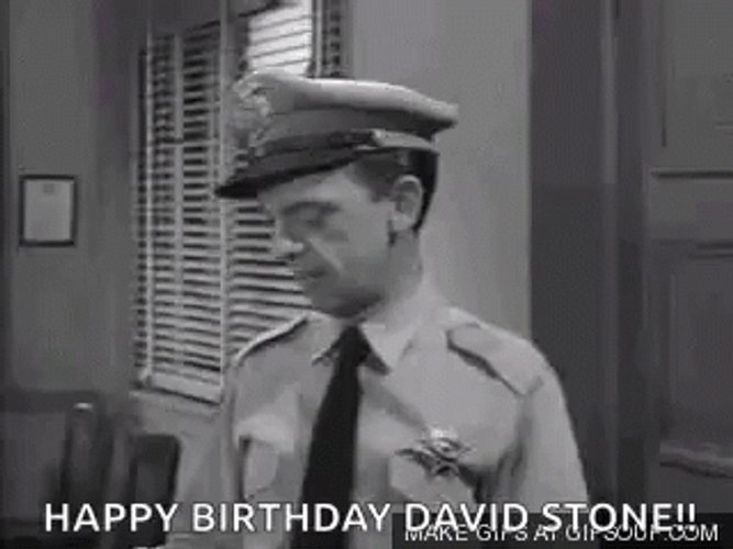 Barney Fife Happy Birthday GIF