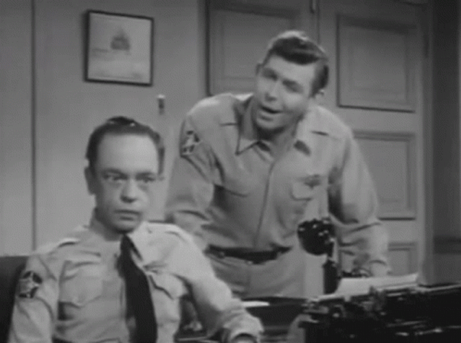 Barney Fife In Stress GIF