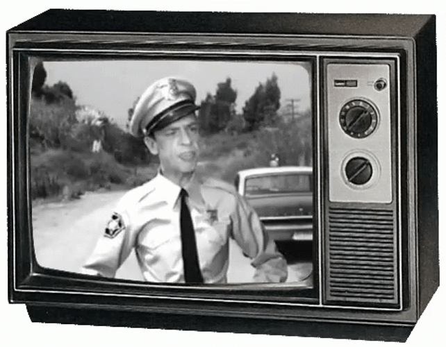 Barney Fife On A TV GIF