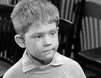 Barney Fife Punched By A Kid GIF