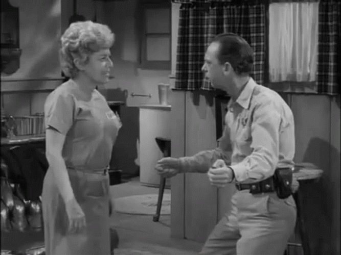 Barney Fife Romantic Dance GIF