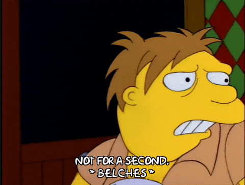 Barney Gumble Burp Belches GIF