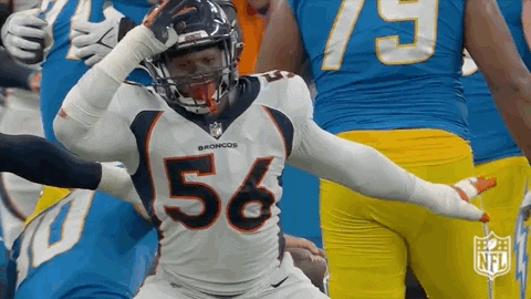 Baron Browning Broncos Getting Excited GIF
