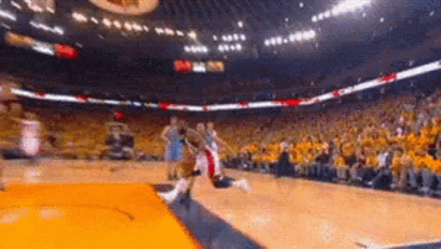 Baron Davis Poster Dunk GIF