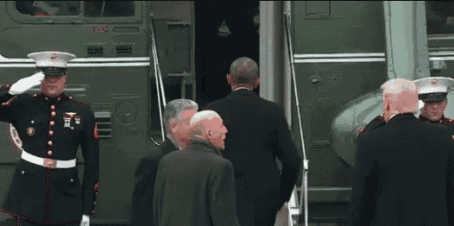 Barrack Obama Plane Gif GIF