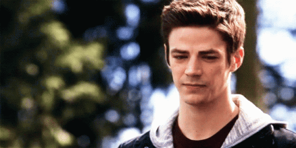 Barry Allen Grant Gustin Sad Serious Thinking GIF