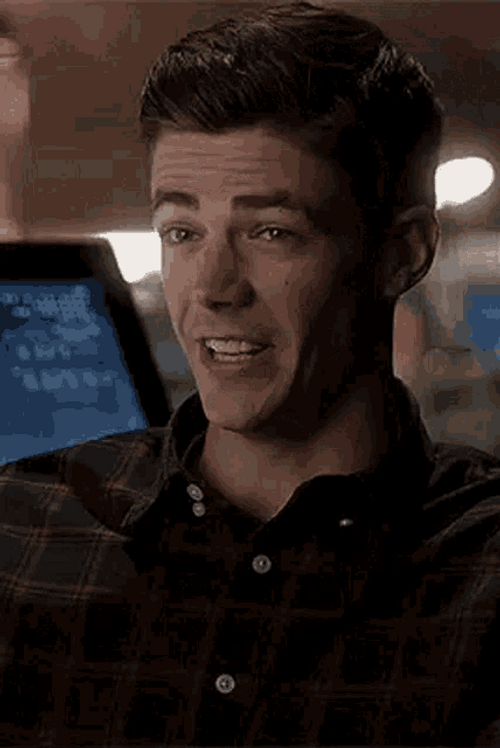 Barry Allen I Do Yes Nod Reaction Grant Gustin GIF