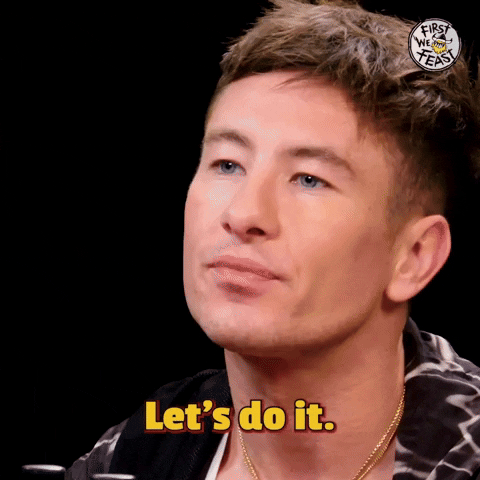 Barry Says Lets Do It GIF