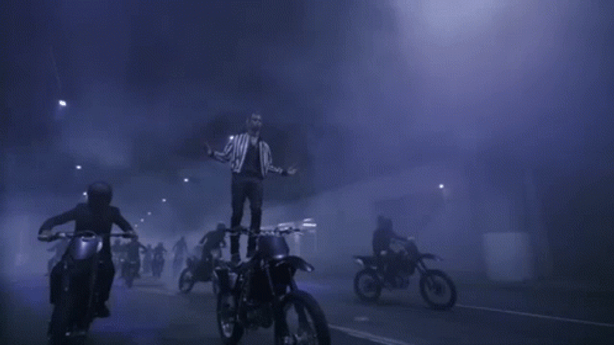 Bart Scott Can't Wait Riding Motor GIF