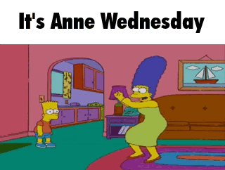 Bart Simpson And Marge Simpson Dancing It's Anne Wednesday GIF