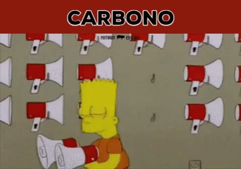 Bart Simpson and Megaphone Wall with Carbono