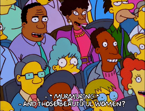 Bart Simpson Beautiful Women In The World GIF